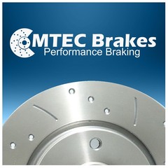 Peugeot 807 2.2 HDI 02- Front Brake Discs & Pads Perforated Grooved