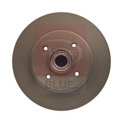 2x Brake Discs Pair Solid fits CITROEN BERLINGO MULTISPACE B9 Rear 1.2 1.6 1.6D