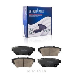 10pc Front Rear Brake Rotors and Ceramic Brake Pads Kit for 2019 Nissan Altima