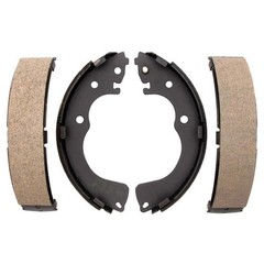Bosch OEM Front Pads & Rear Shoes For 2000-2001 Mazda MPV 2.5L Lifetime Warranty