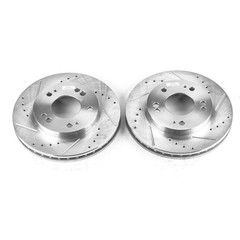 PowerStop Disc Brake Rotor Set – Fits Chrysler Sebring 1995-2005, Dodge Avenger