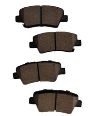 Front Rear Drilled Rotors Brake Pads Fit Hyundai Elantra Veloster GT 2013 -2015