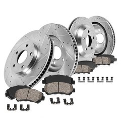 Callahan Brake Parts Front and Rear Brake Kit For Subaru WRX 201521 Drilled …