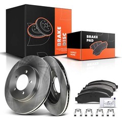 Front Disc Brake Rotors & Ceramic Brake Pads for Ford Explorer Mercury 2002-2005