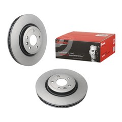 Brembo Front Left or Right Coated Vented 325mm Disc Brake Rotor For Ford Lincoln