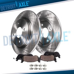Rear Disc Rotors + Ceramic Brake Pads 2001 2002 2003 2004 2005 – 2007 Ford Focus