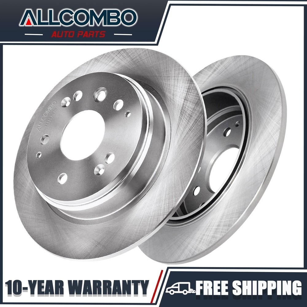 11.10″ (282mm) Rear Brake Rotors for 2004 2005 2006 2007 2008 Acura TL