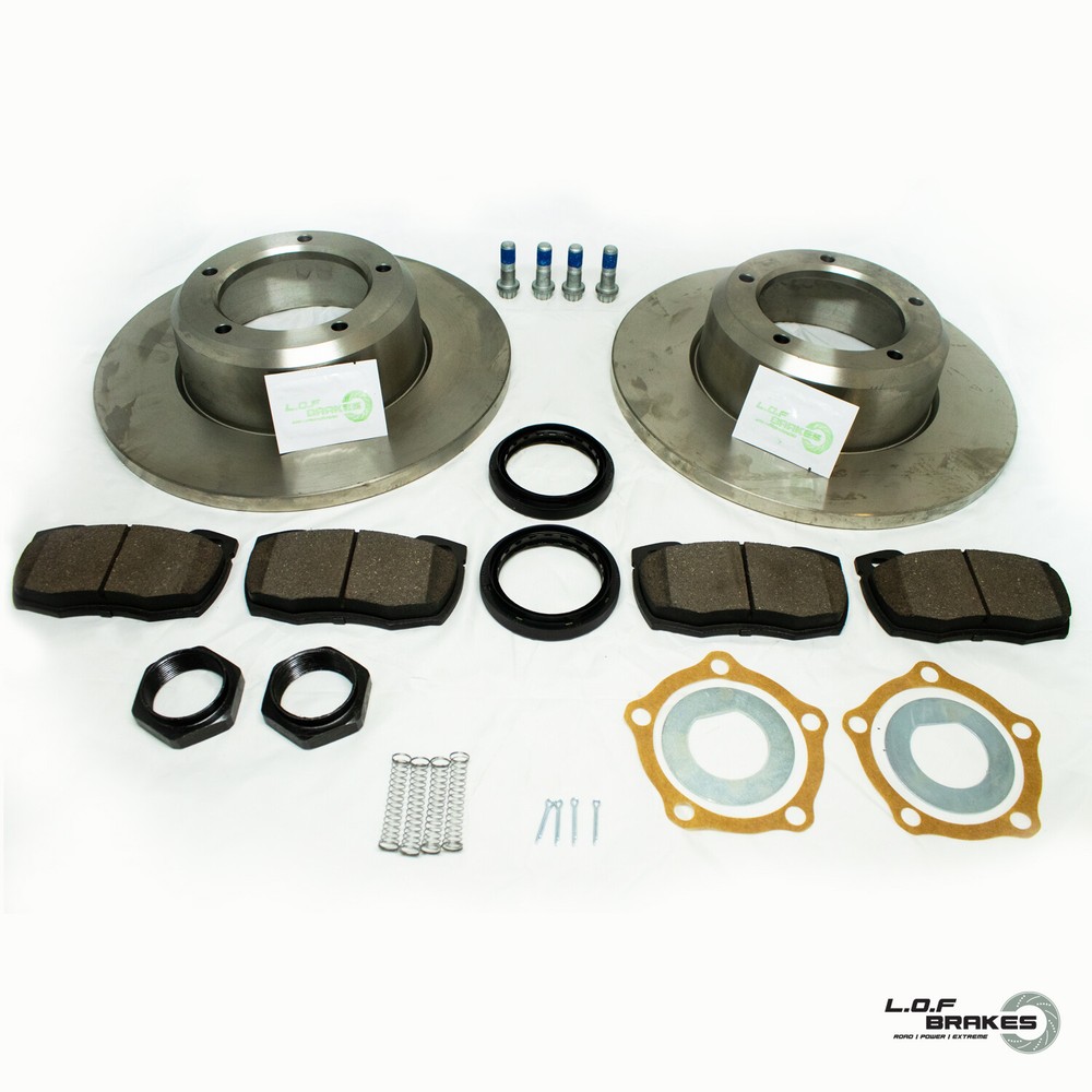 Defender ROADspec FRONT SOLID BRAKE KIT 90,110,130 Fits Land Rover
