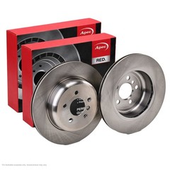 2x APEC Rear Brake Discs For BMW 5 530 e Plug-in-H 185kW/252HP/1998cc DSK3406