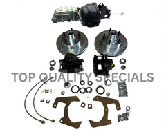 1948-1956 FORD F1 F100 1/2 TON TRUCK DISC BRAKE CONVERSION 5 ON 5.5 Booster Kit