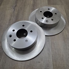 Detroit Axle Premium Brake Rotors R-31312 Cast Iron Rear Pair 5-Lug New Open Box