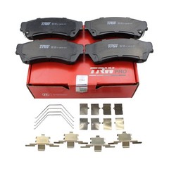 DuraGo Front Rear Disc Brake Rotors TRW Ceramic Pads Kit for Mazda 6 i S 06-07