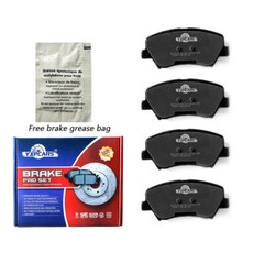 Front Drilled Rotor + Brake Pad for Jeep Grand Cherokee 2011-2020 Dodge Durango