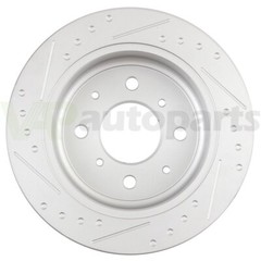 Rear Brake Pads And Rotors Fits Acura Integra Honda Civic del Sol 1993-97 239mm