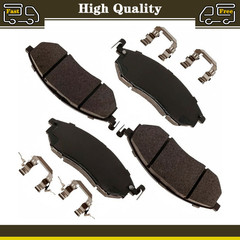 New OE Front Ceramic Brake Pads Kit For 2014-2019 Infiniti 9 Yr Warranty