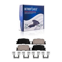 For 2001 – 2003 Highlander 4WD Front & Rear Drilled Rotors + Ceramic Brake Pads