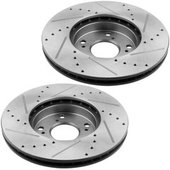 Front Rear Disc Brake Rotors Brake Pads For 2003 2004 2005-2007 Honda Accord C3N