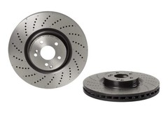 Brembo 09.B769.51 UV Coated vented drilled Front Brake Rotor…