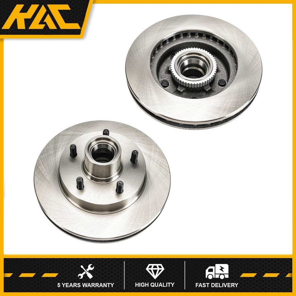 Set of 2 Front Brake Rotor Coated Fit For Chevrolet S10 Blazer GMC Sonoma 56757