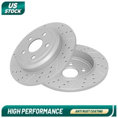 330mm Rear Disc Brake Rotors for 2011 – 2020 Jeep Grand Cherokee Dodge Durango