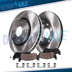 Brakes Kit for Honda Pilot Acura MDX RLX ZDX Front Rotors Ceramic Brake Pads