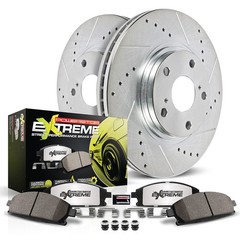Powerstop Extreme Front 257mm Discs & Pads Kit for Mustang Thunderbird Cougar