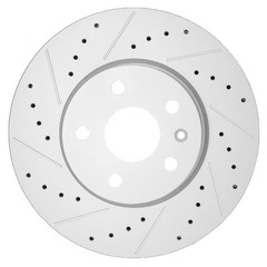 321mm Front Drilled Rotors for Buick Regal LaCrosse Chevy Malibu GMC Terrain