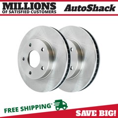 Front Brake Rotors Pair 2 for GMC Jimmy Sonoma Chevy Blazer S10 Olds Bravada V6