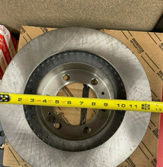 2005-2015 TOYOTA TACOMA PRERUNNER 6 LUG OEM FRONT BRAKE ROTORS & TCMC BRAKE PADS