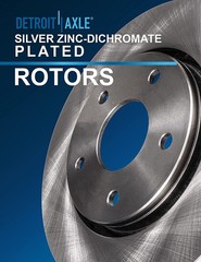 Rear Brake Pads Rotors for 2001-2008 Acura MDX