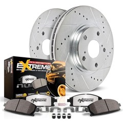 PowerStop K2069-36 Z36 Truck And Tow Brake Upgrade Kit, Drilled & Slotted Rotors