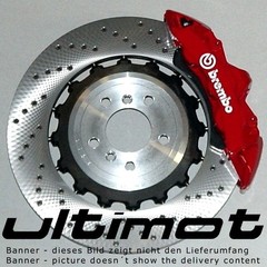 PERFORATED SPORTS BRAKE DISCS MERCEDES BENZ W164 X164 R W251 FRONT 375 x 32 mm