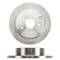 Rust Preventative 11.07″ Rear Solid Brake Rotors For 2006-2018 Toyota RAV4 2PC