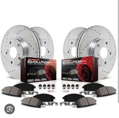 Powerstop jbr1599xr Mazda 3 14-16 drilled and slotted