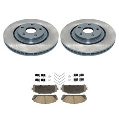 DuraGo Front Rotors Wagner ThermoQuiet Ceramic Brake Pads Kit For Highlander