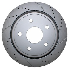 Bison Performance Rear Drilled Coat 330mm Brake Disc for Durango Grand Cherokee