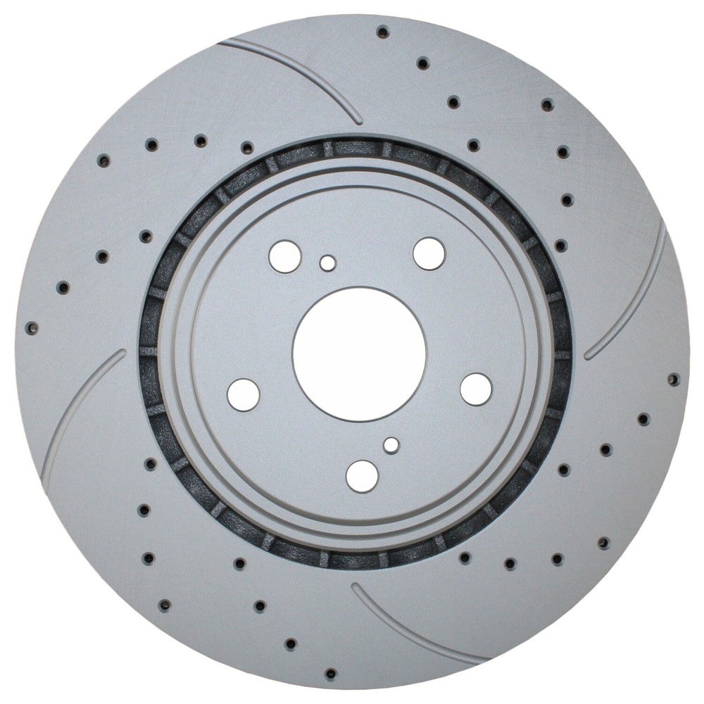 Bison Performance Front Drill Coat 328mm Brake Disc for RX350 Highlander Sienna