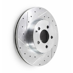 11.62” Front Drilled Brake Rotors Brake Pads For Mercedes-Benz C300 C250 SLK250