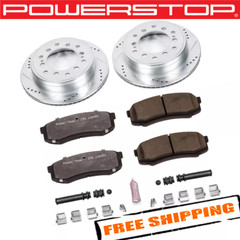Power Stop 1-Click Extreme Z36 Truck & Tow Brake Kit for 10-19 Toyota 4Runner
