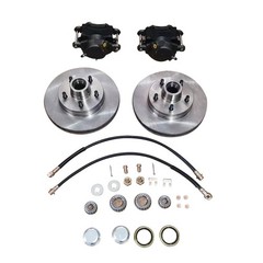 Squarebody Disc Brake Spindle Components 1.25″ Rotor 5 Lug For 1973-87 Chevy C10