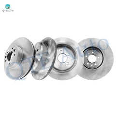 Set 4 Front 316mm-Rear 285mm Brake Disc Rotors For 1998-2002 Ford Crown Victoria