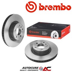 FOR BMW X4 XDRIVE20D M SPORT MK1 F26 2014-2018 FRONT BREMBO BRAKE DISCS SET