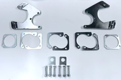 Large GM 10 12 Bolt Rear Disc Conversion Brake Bracket Kit w/ Hardware