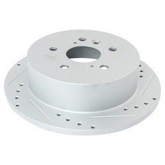 Rear Posi Ceramic Pads & Performance Rotor Kit w/Fluids for Toyota Sienna