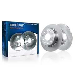 Rear Brake Rotors Rotor Brake Pads for VW EOS Audi A3 Quattro 9.96 inch (253mm)