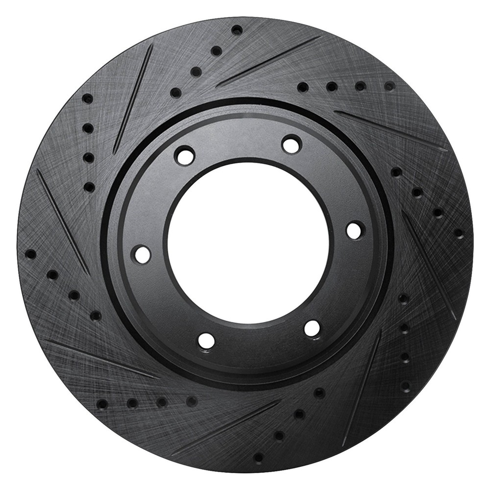 For Toyota Land Cruiser 93-97 Brake Rotor DFC Premium Drilled & Slotted Front