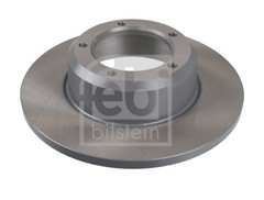 2x Febi 170049 Front Brake Discs Pair 298mm Solid Fits Land Rover Ps10