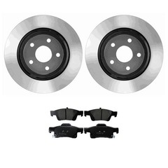 Wagner Rear Rotors Akebono ProACT Ceramic Disc Brake Pads Kit For Durango V8