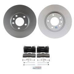 SHW Performance Front Disc Brake Rotor Kit For Volkswagen