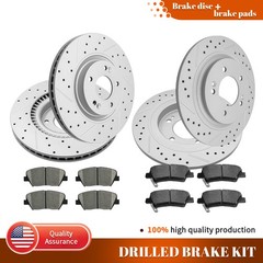 320mm Front 284mm Rear Disc Rotor Brake Pads For Hyundai Azera Limited 2016 2017